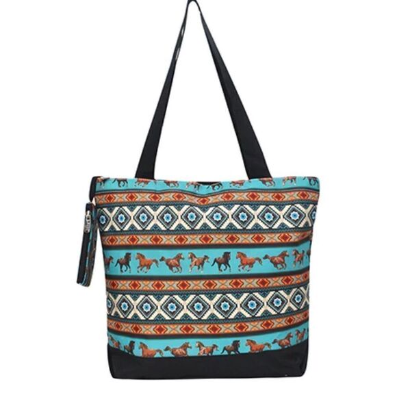 NGIL Western horse Canvas Tote Bag - Picture 1 of 5